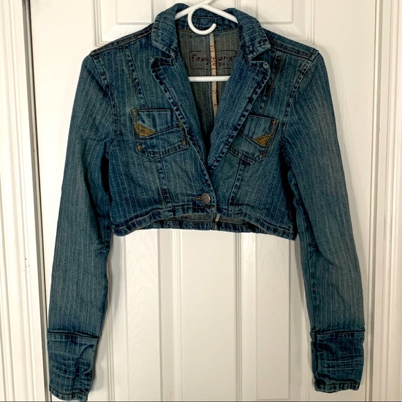 FoxyJeans🦊Jeans Jacket - Picture 1 of 5